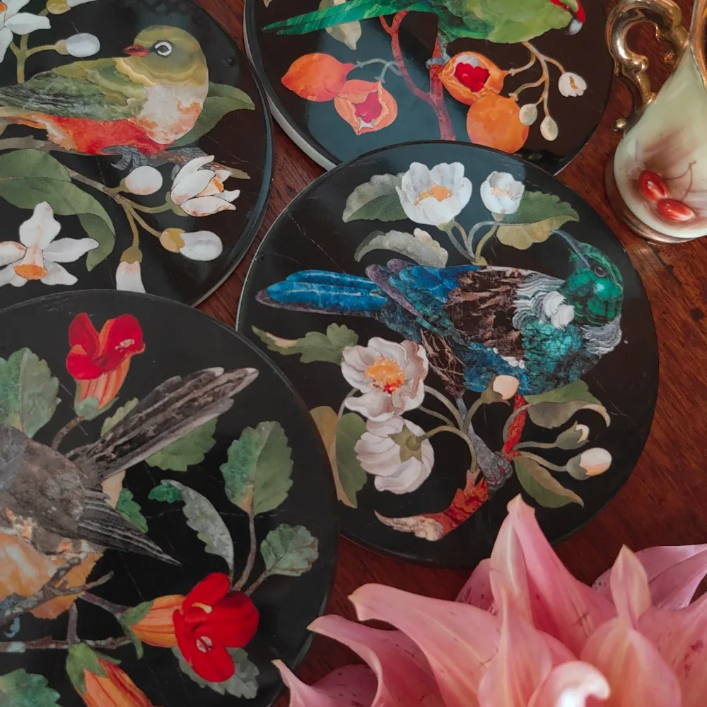 Pietra Dura Coaster 
