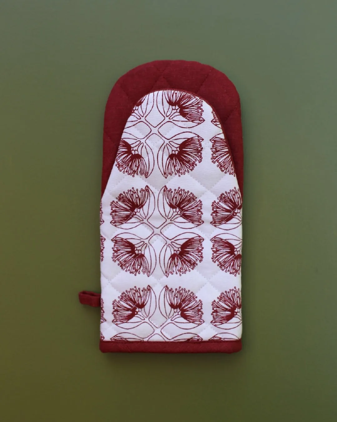 Pōhutukawa Oven Mitt | Evergreen Collection