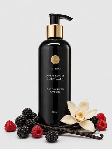 Soap Alt. Body Wash - Black Raspberry & Vanilla - 300ml